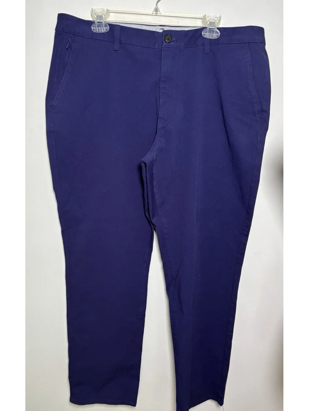 BONOBOS Pants Mens 38x30 Blue Navy Athletic Chino Khakis